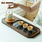 Walnut Wood Tea Tray With Water Storage Base 4