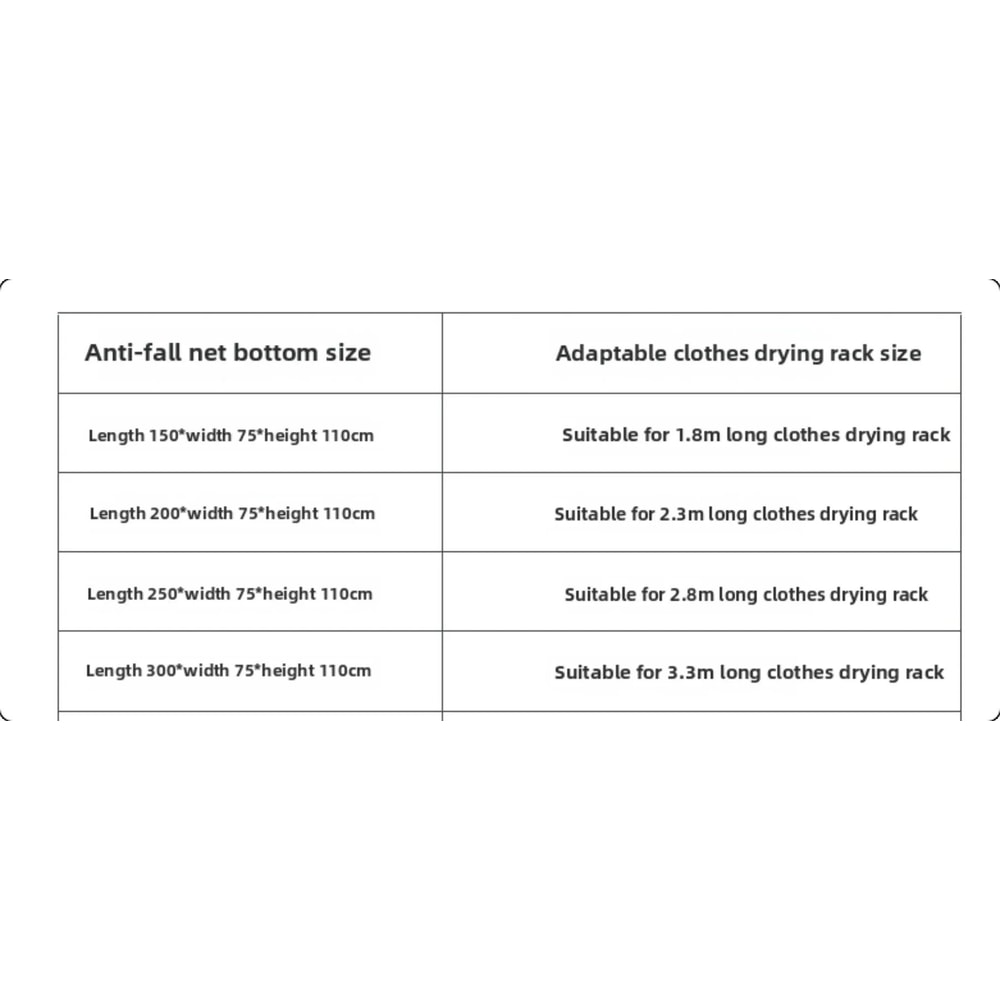 AntiDrop HighRise Clothes Drying Mesh Cover 5