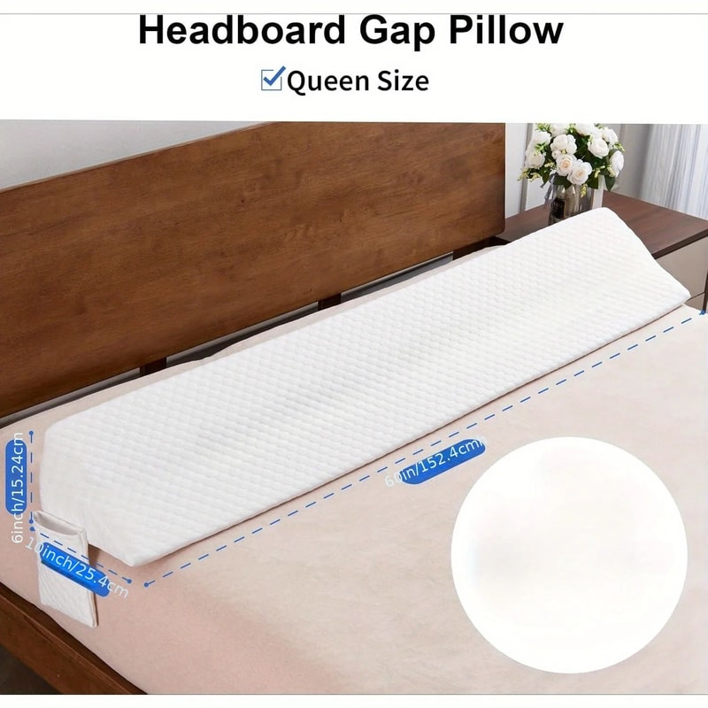 Bed Wedge Pillow With Removable Cover 4