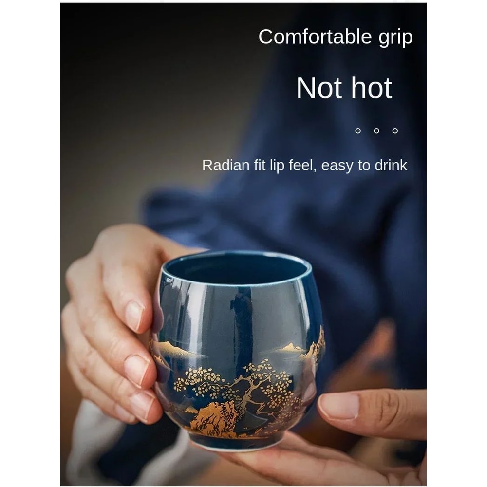 Japanese Style Ceramic Tea Mug 8