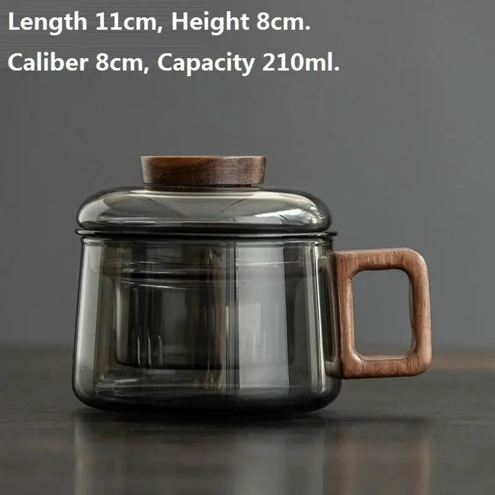 Multifunction Glass Tea Cup With Filter 1