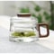 200 Ml Glass Tea Cup With Wooden Handle And Filter 12