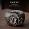 Handmade Wabi Sabi Black Pottery Buddha Tea Warmer 8