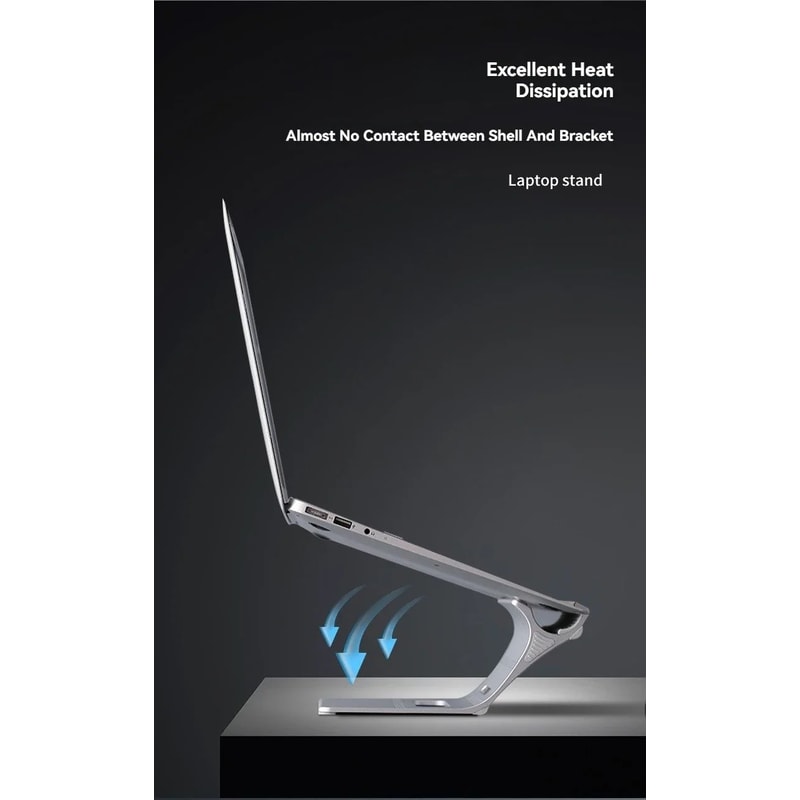 Adjustable Alloy Laptop Desktop Stand 7