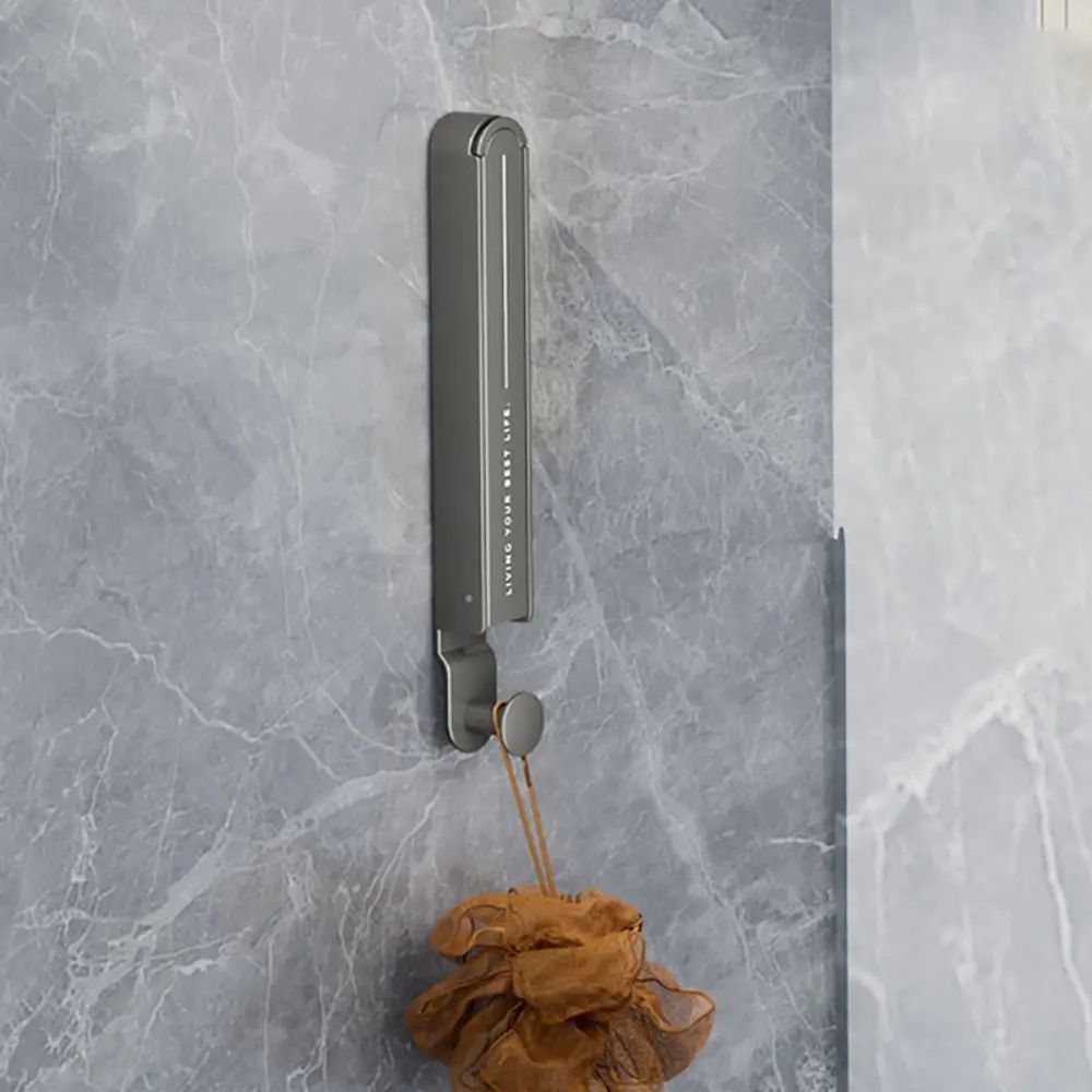 Aluminum Folding WallMounted Clothes Drying Rack 6