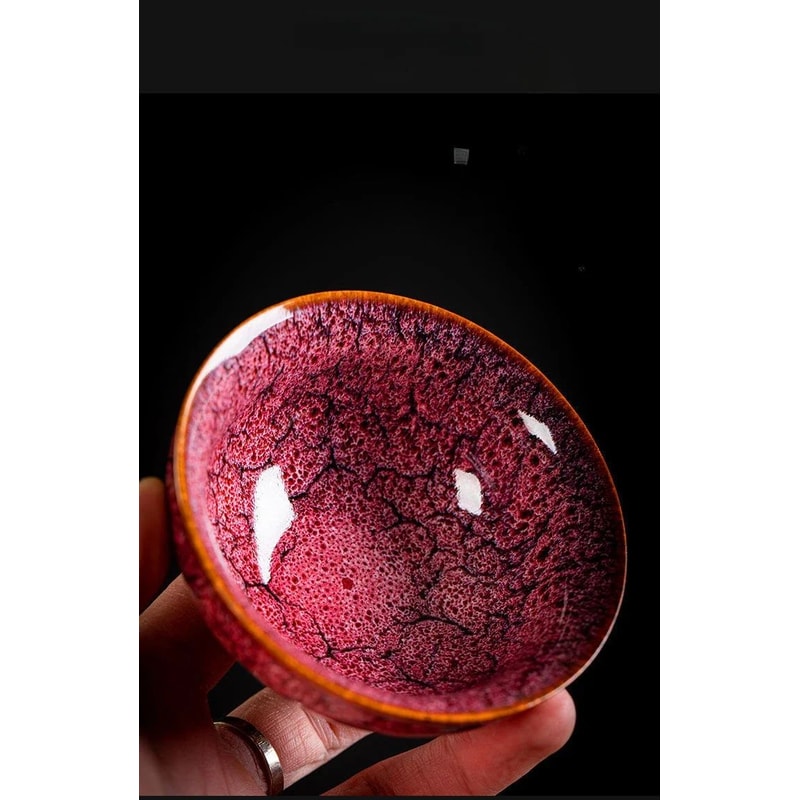 Four Seasons Kiln Glazed Ceramic Kung Fu Tea Cup 7