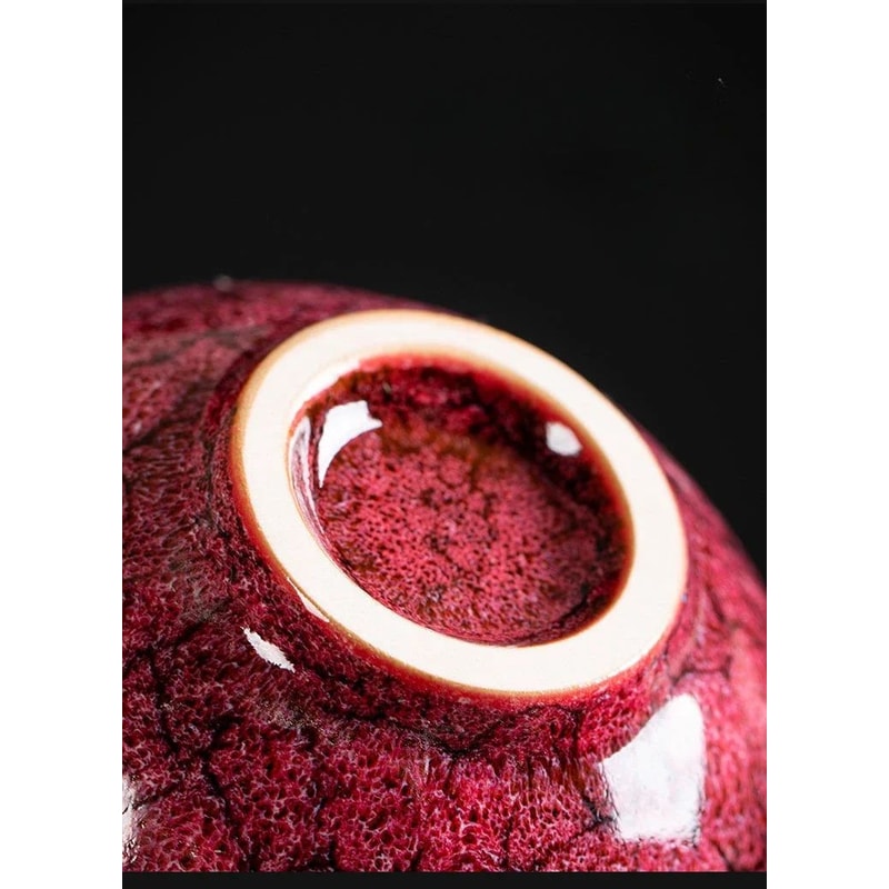 Four Seasons Kiln Glazed Ceramic Kung Fu Tea Cup 9