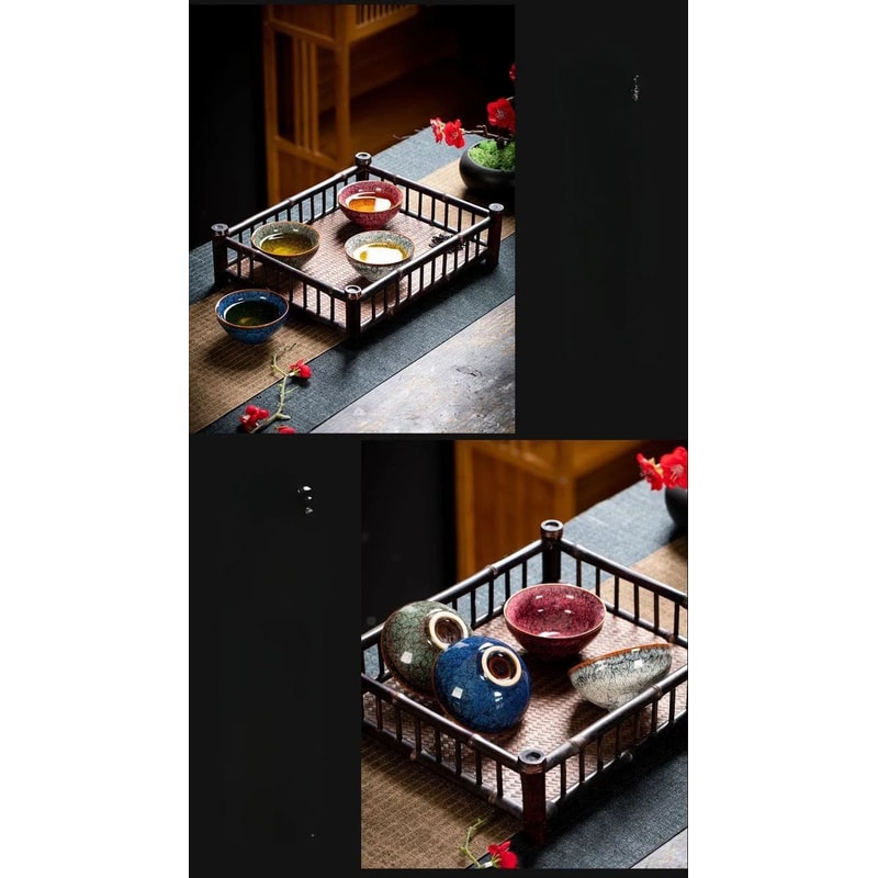 Four Seasons Kiln Glazed Ceramic Kung Fu Tea Cup 10