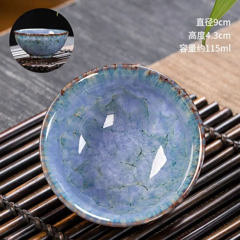Four Seasons Kiln Glazed Ceramic Kung Fu Tea Cup 20