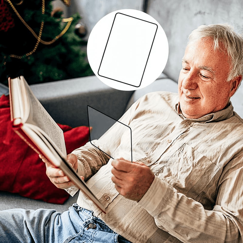 Full Page Magnifying Sheet For Smooth Reading Clear Text And Less Eye Strain 8