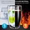 15oz Double Wall Glass Coffee Mug With Silicone Lid 4