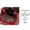 Retro Typewriter Music Box Wooden Desktop Decor 3