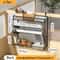 5 Tier Mesh Desk And Wall File Organizer Rack 6