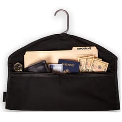 hidden hanger pocket safe for travel and home