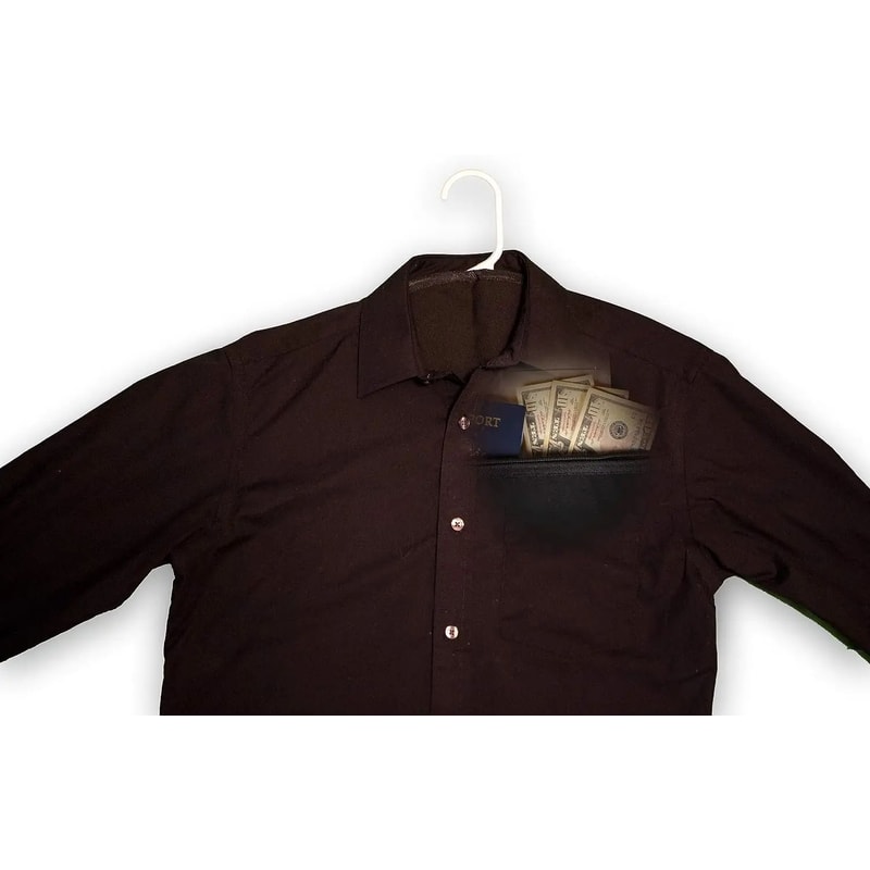 Hidden Hanger Pocket Safe For Travel And Home 2