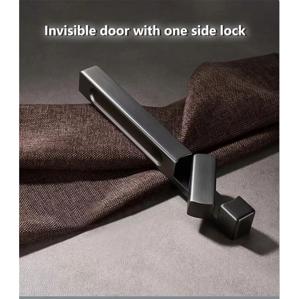 Invisible Magnetic Interior Door Lock With Hidden Handle 6