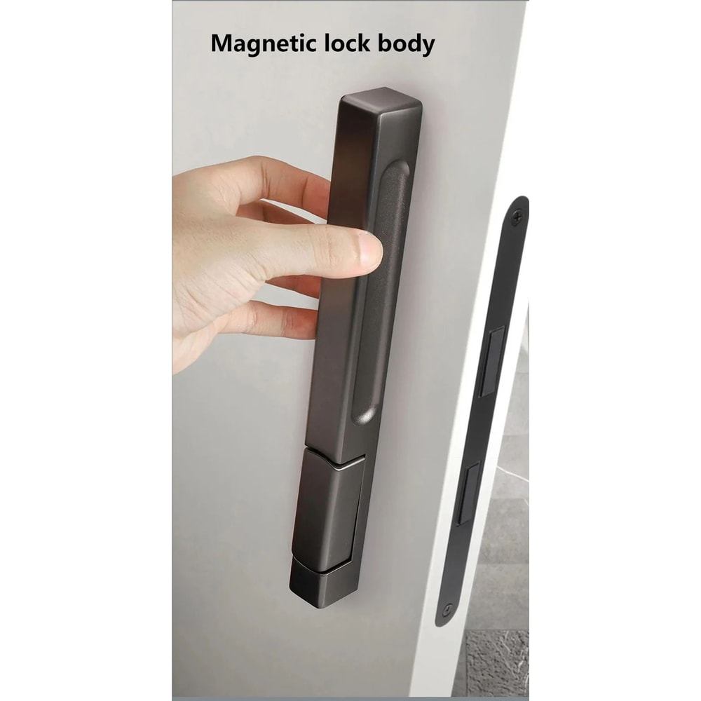 Invisible Magnetic Interior Door Lock With Hidden Handle 7