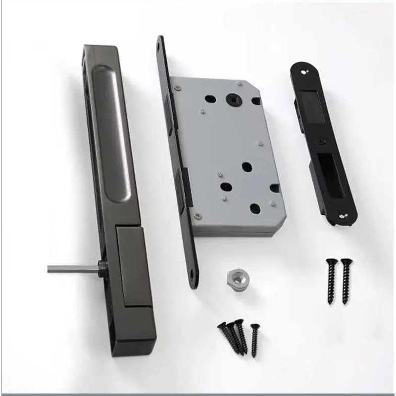 Invisible Magnetic Interior Door Lock With Hidden Handle 10