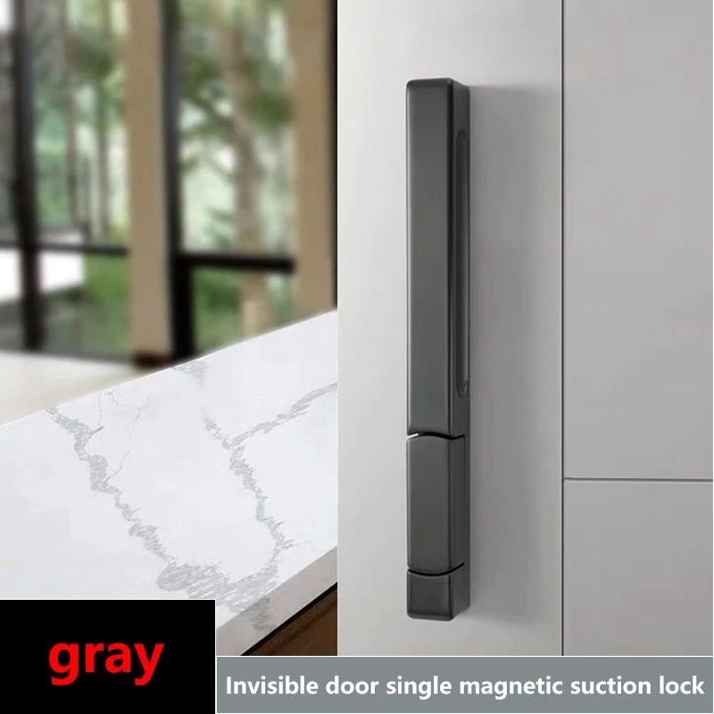 Invisible Magnetic Interior Door Lock With Hidden Handle 14