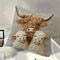 45cm Plush Smiling Donkey Cushion Cover 8