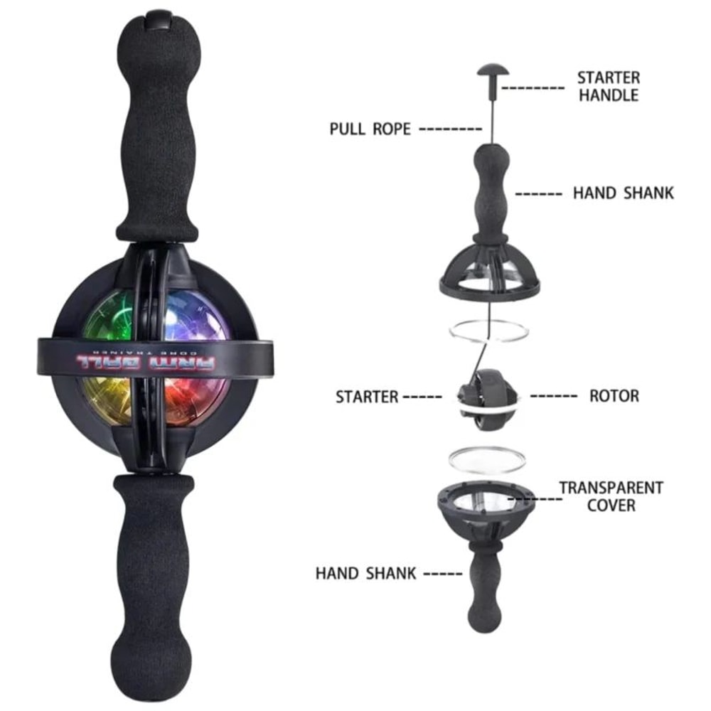 Professional Powerball Gyroscope Forearm Trainer 200kg 4