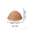 Handwoven Rattan Food Cover Dome With Lid 6