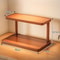 2 Tier Wooden Countertop Storage Rack Organizer 6