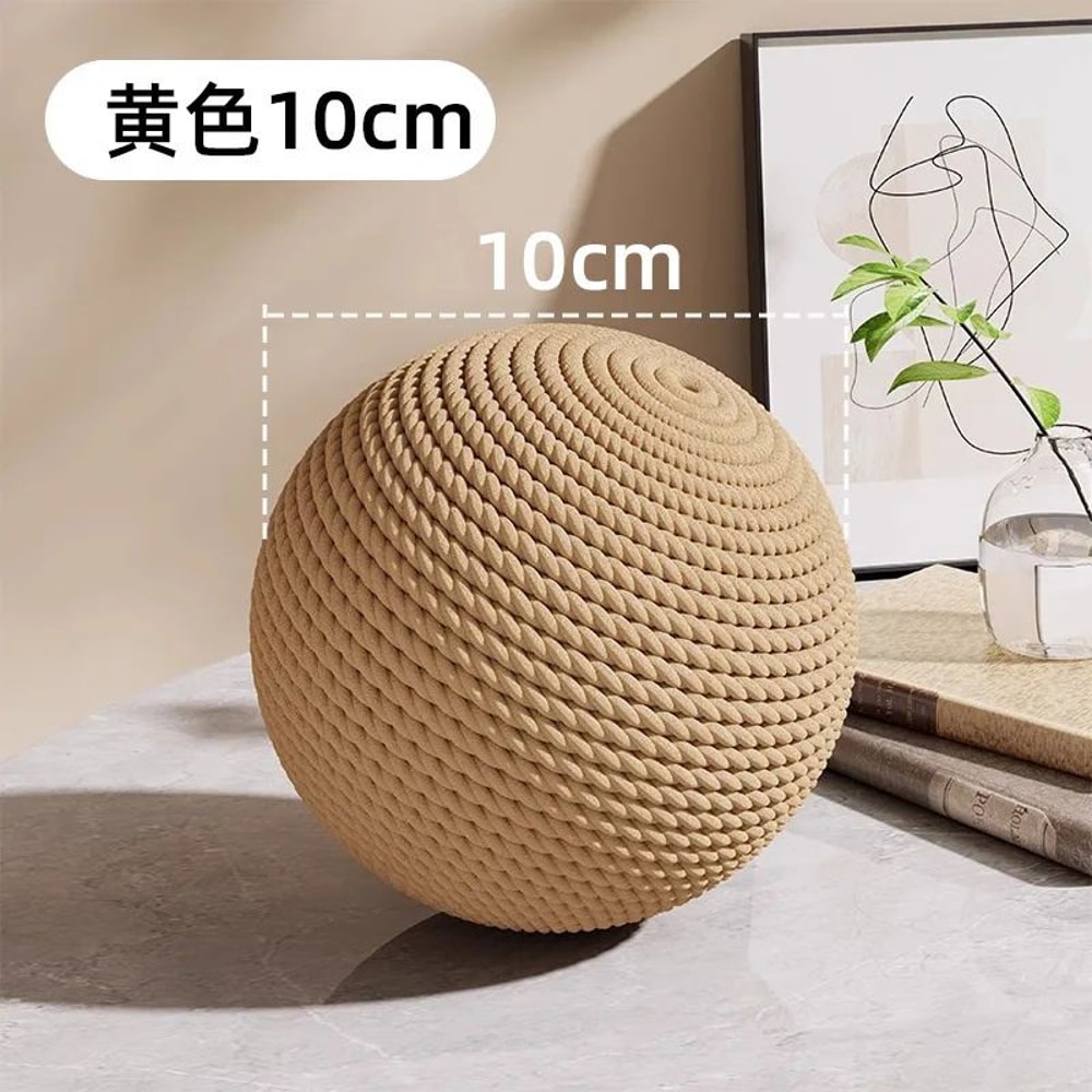 Interactive Sisal Cat Scratching Ball Toy 8 To 10cm 19