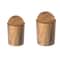 Imitation Wood Trash Can With Swing Lid 5