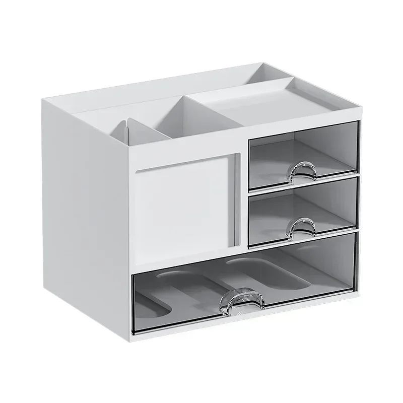 Transparent Drawer Desktop File Organizer Shelf 9
