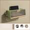 Wall Mounted WiFi Router Storage And Cable Organizer Box 7