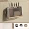 Wall Mounted WiFi Router Storage And Cable Organizer Box 10
