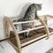 Wall Mounted Wooden Cat House Climbing Bed 2