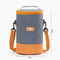 Round Oxford Thermal Insulated Lunch Tote Bag 6