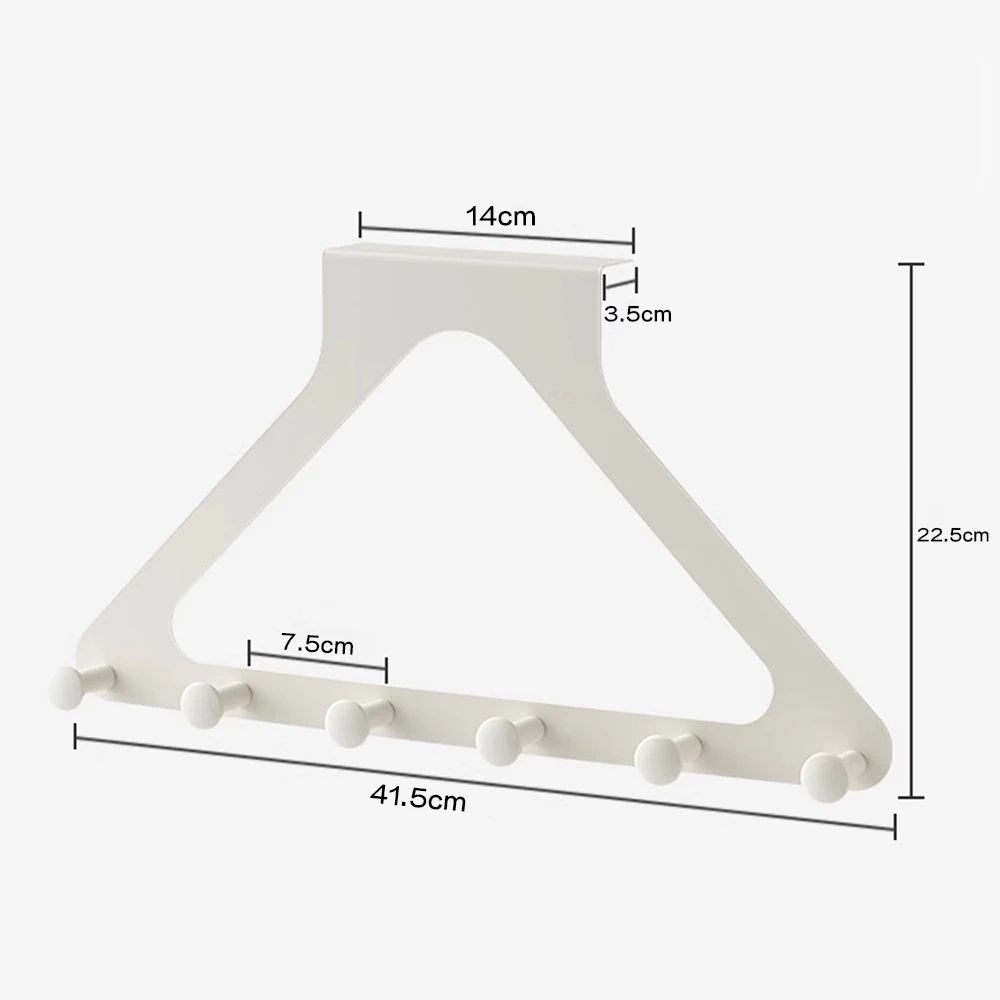 Punch Free Triangular Wall Mounted Door Hook 7