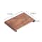 Retro Rectangular Wooden Heat Resistant Display Tray 6