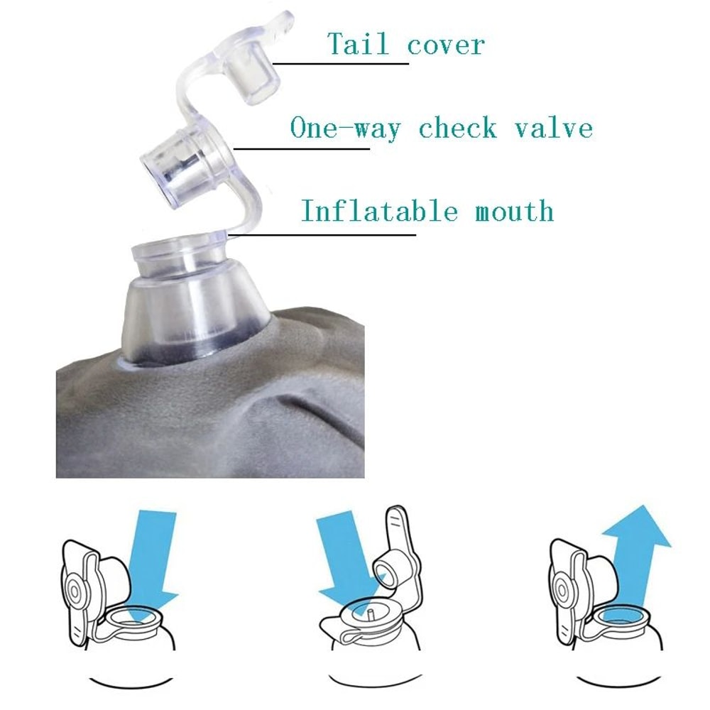 Inflatable U Shaped Travel Neck Pillow For Flights 3