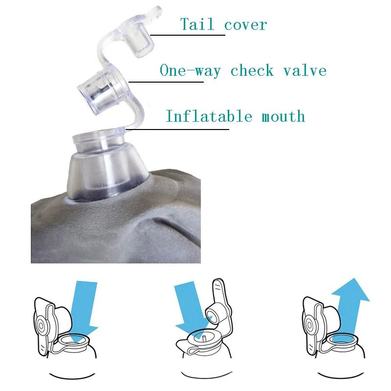 Inflatable U Shaped Travel Neck Pillow For Flights 3