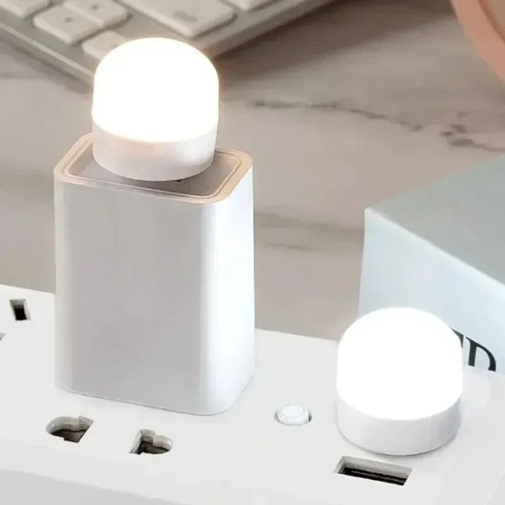 Mini USB LED Night Light Plug In Reading Lamp 3