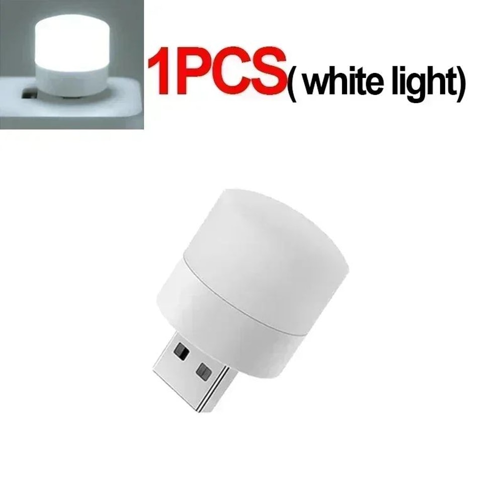 Mini USB LED Night Light Plug In Reading Lamp 9