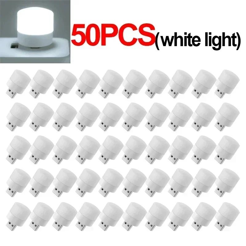 Mini USB LED Night Light Plug In Reading Lamp 18