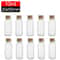 Mini Glass Vials With Cork Stoppers Set 10