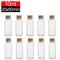 Mini Glass Vials With Cork Stoppers Set 10