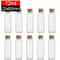 Mini Glass Vials With Cork Stoppers Set 11