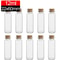 Mini Glass Vials With Cork Stoppers Set 11