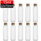 Mini Glass Vials With Cork Stoppers Set 12