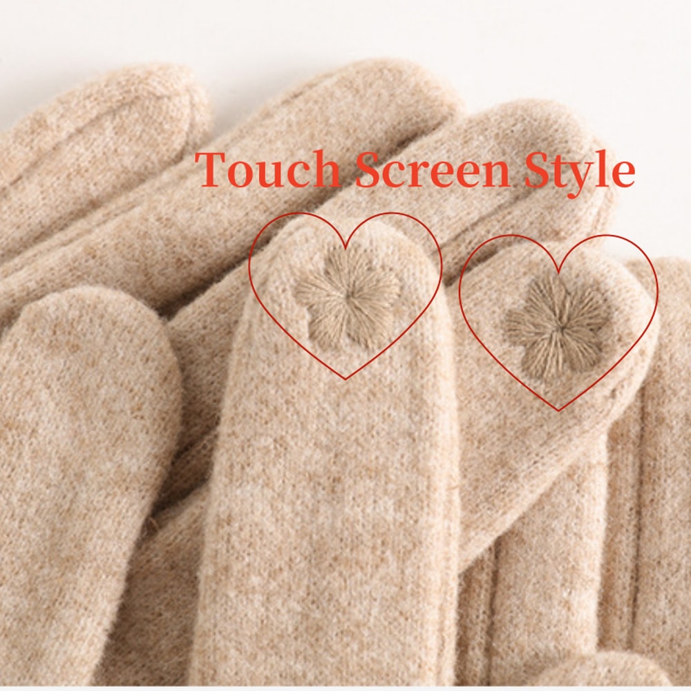 Women's Winter Touchscreen Gloves for Cold Weather Comfort and Easy Phone Use