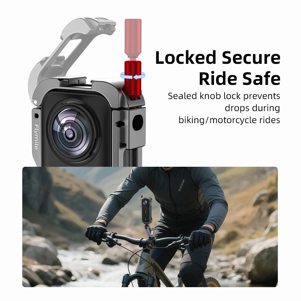 Flymile Metal Protective Cage For Insta360 X5 7