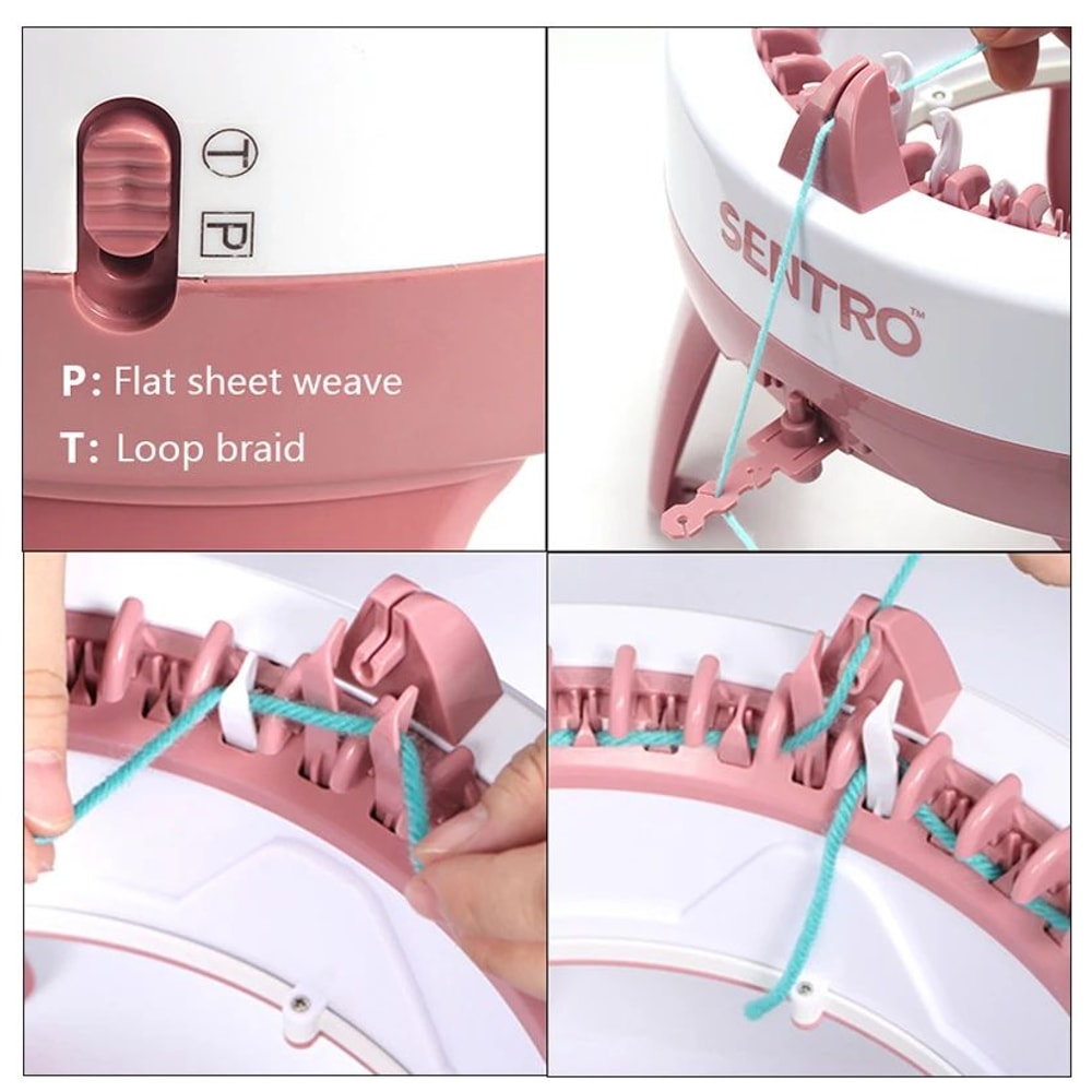 40Needle Hand Knitting Machine DIY Knitting Loom 9