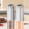 Upgraded Electric Salt And Pepper Grinder Set 176ml With LED 9